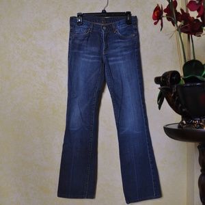 7 For All Mankind Bootcut Straight Leg Denim Jeans